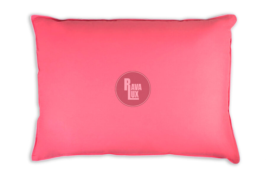 Экологическая перьевая подушка 40x60см RL05 с 0,4КГ наполнением розовая