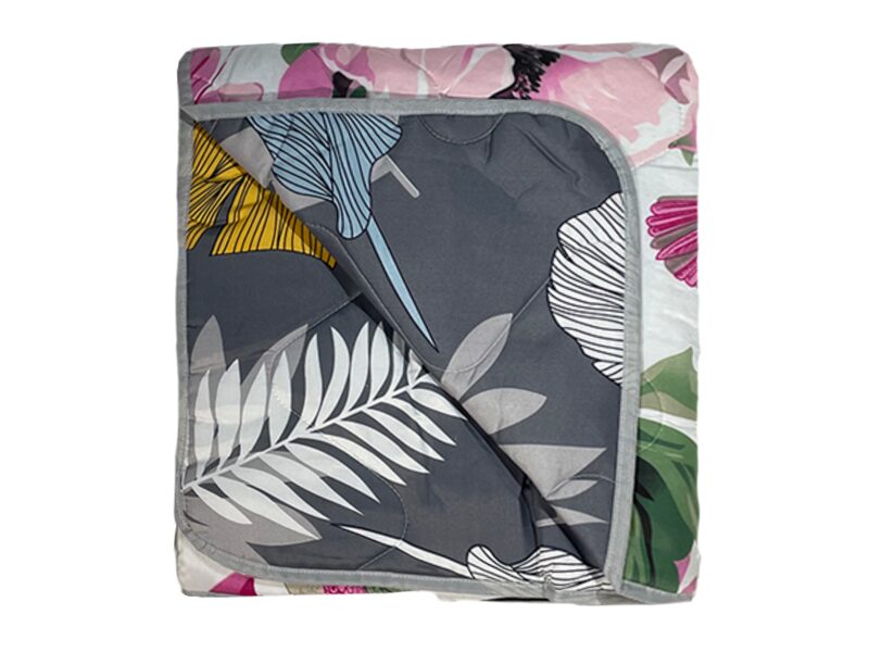 Thin two-sided blanket 140x200cm with mixed filing RLJ1-140-537-546