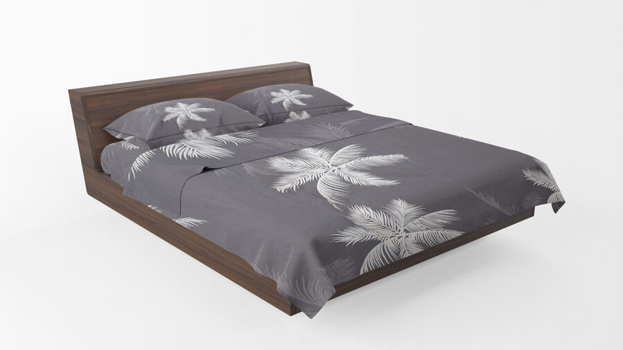 Premium cotton bed linen set 200x200cm (4 parts) RLP623